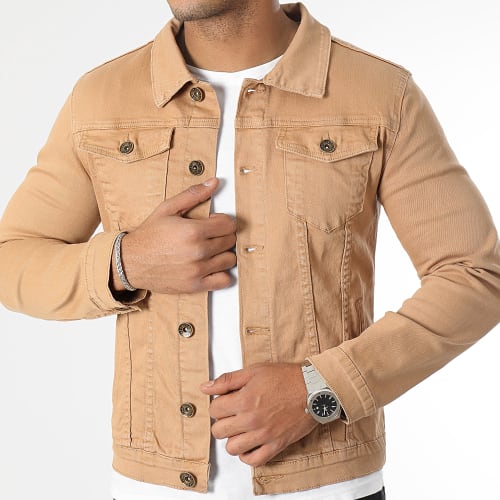 Veste Jean Super Slim Fit 0054 Denim Camel