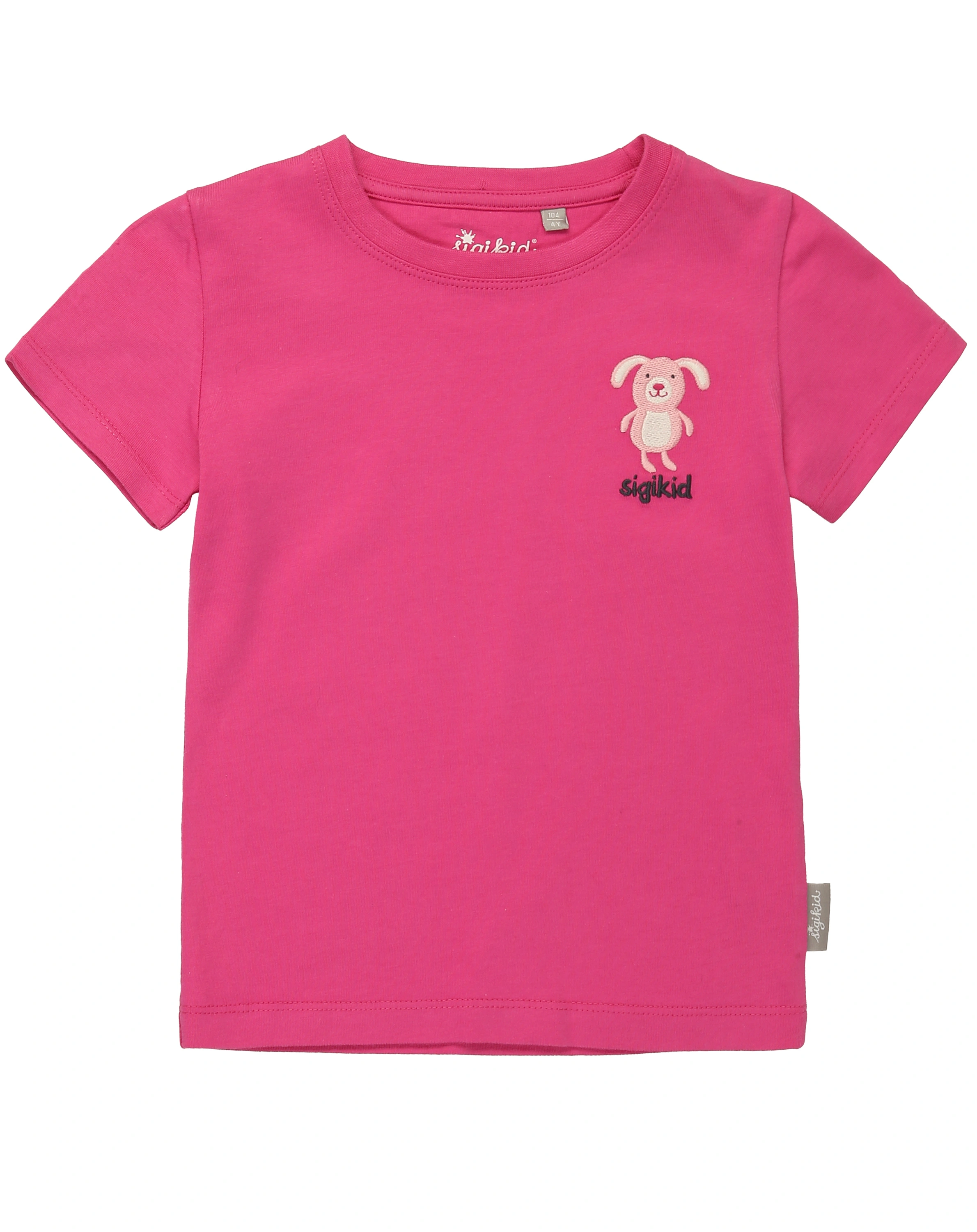 Schlafanzug kurz HASI AOP in pink/grau