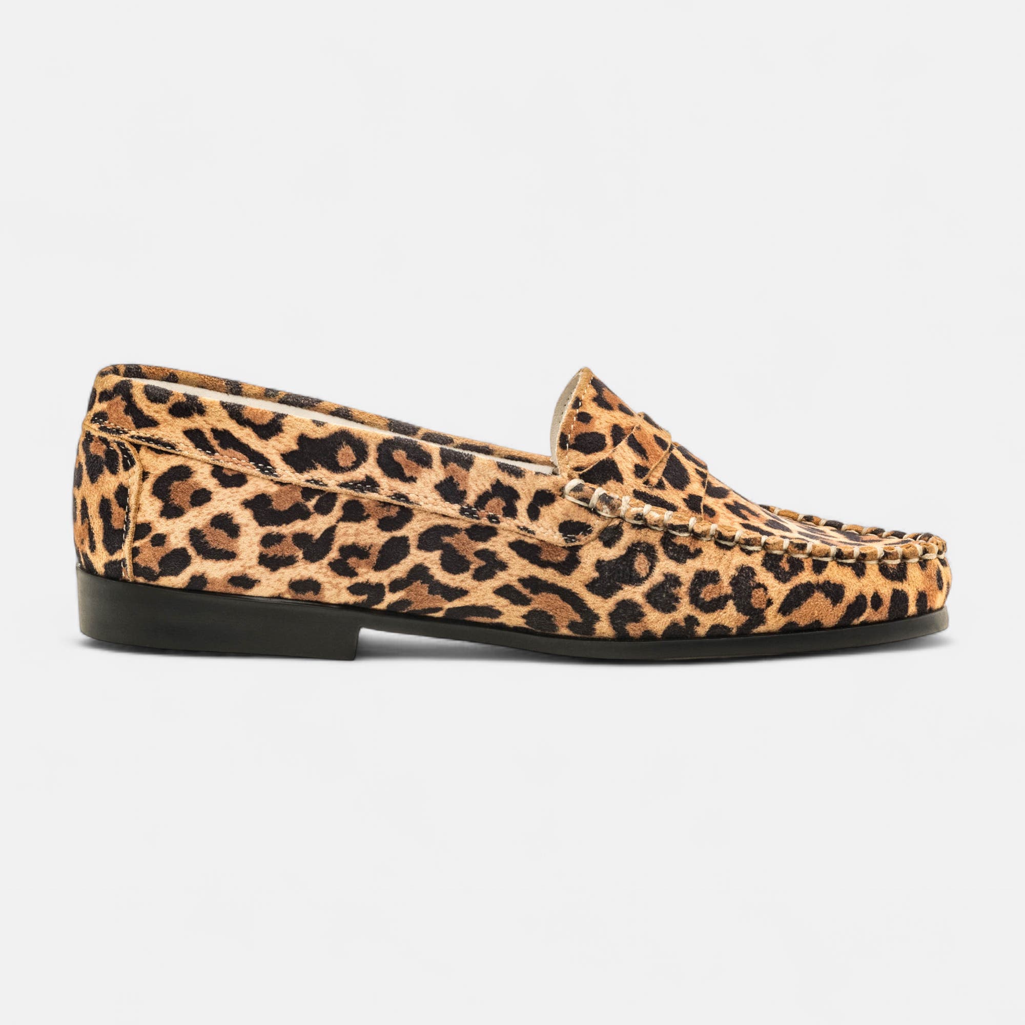 Mocassins pieds sensibles Femme en cuir camel