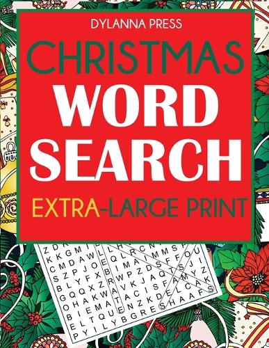 Christmas Word Search Extra-Large Print (Paperback)