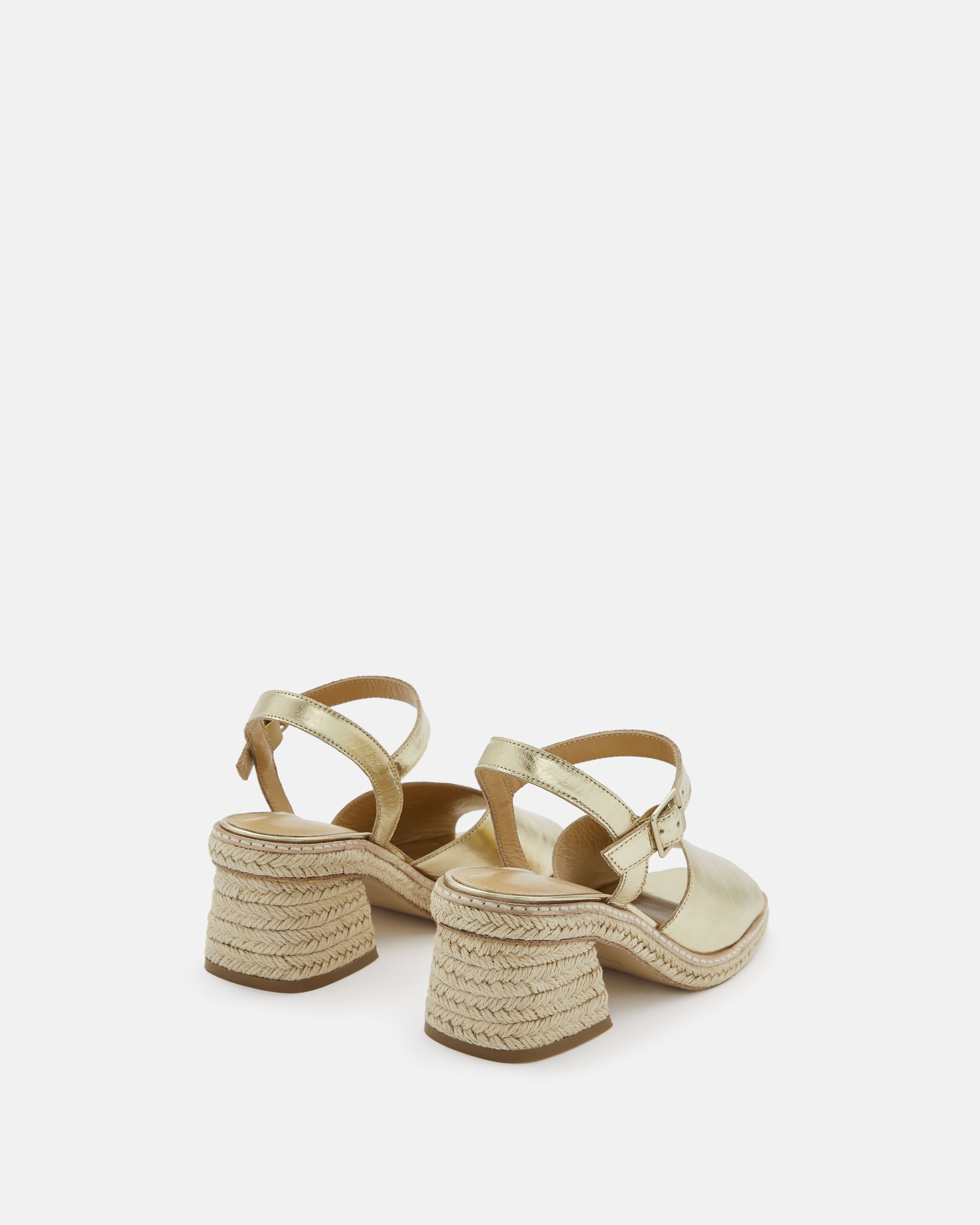 SANDALE SOPHI/MET Platine