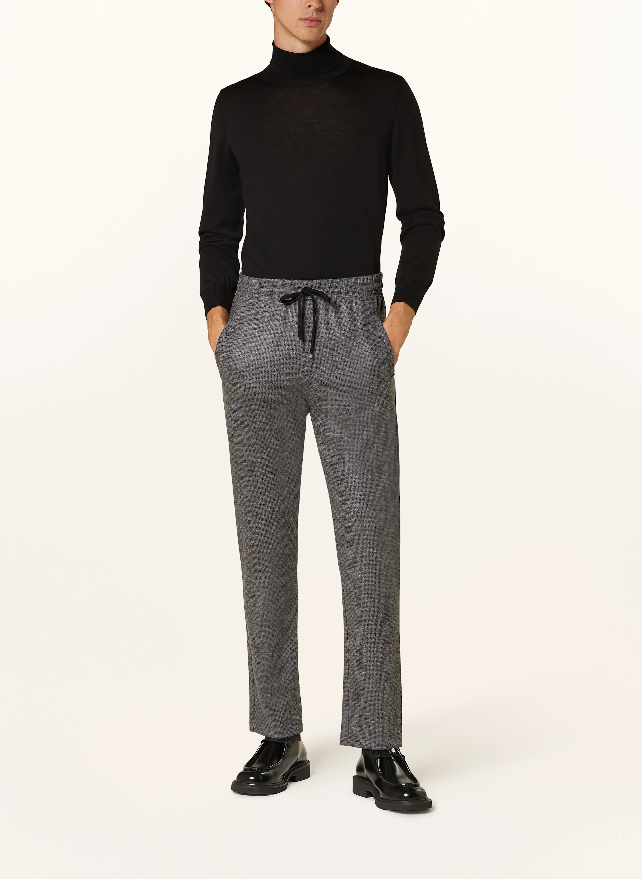 HARRIS WHARF LONDON Anzughose BARBERIS im Jogging-Stil Slim Fit