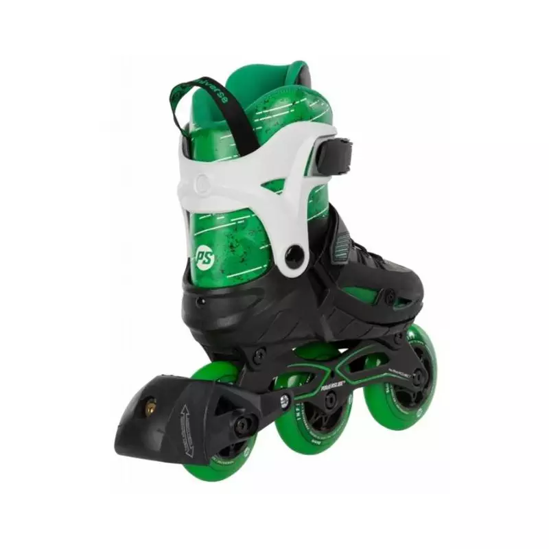 Roller en ligne junior ajustables POWERSLIDE Universe Green