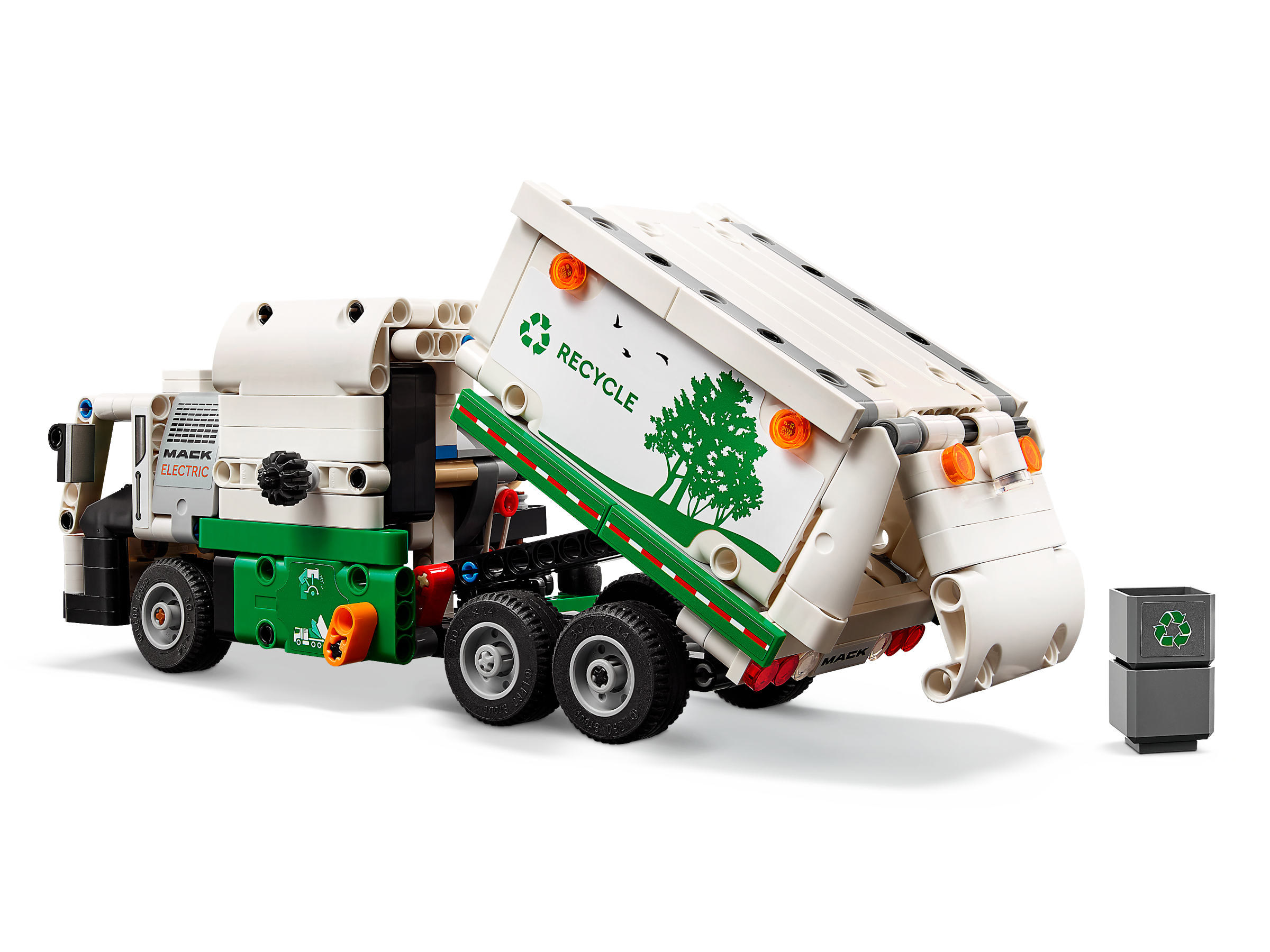 Caminhão de coleta de lixo elétrico Mack® LR 42167