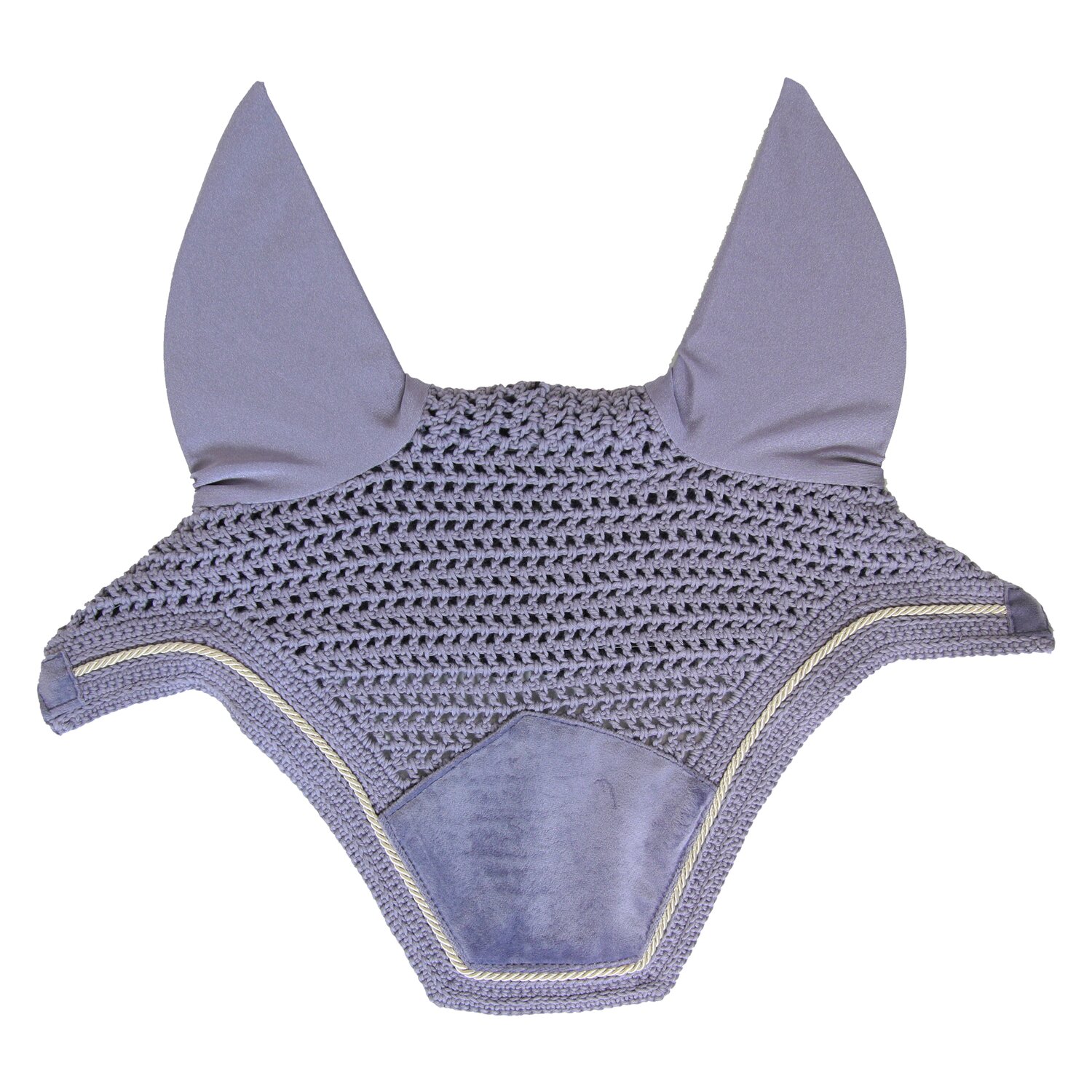 KENTUCKY Fliegenhaube Wellington Velvet  - purple - Warmblut