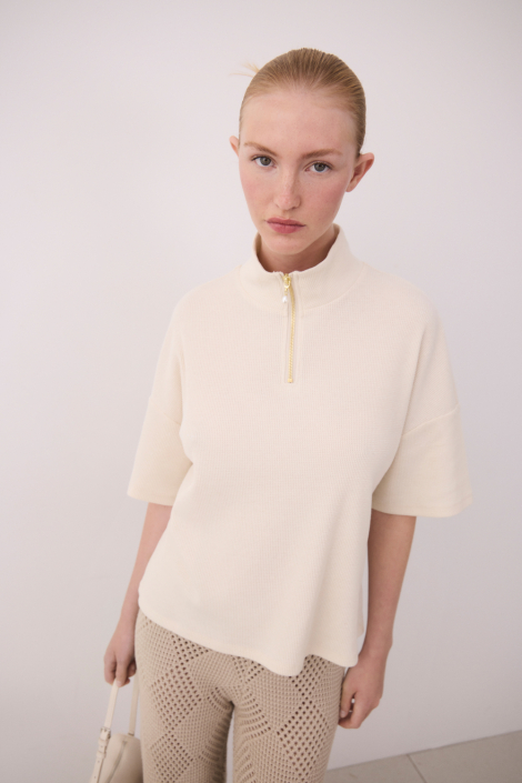 Vila beige dames t-shirt