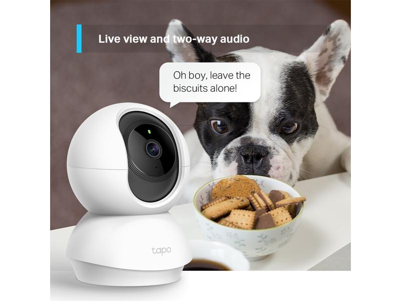 TP-Link Netzwerkkamera Tapo C210 TP-Link Schwenk/Neige-Heimsicherheits-WLAN-Kamera