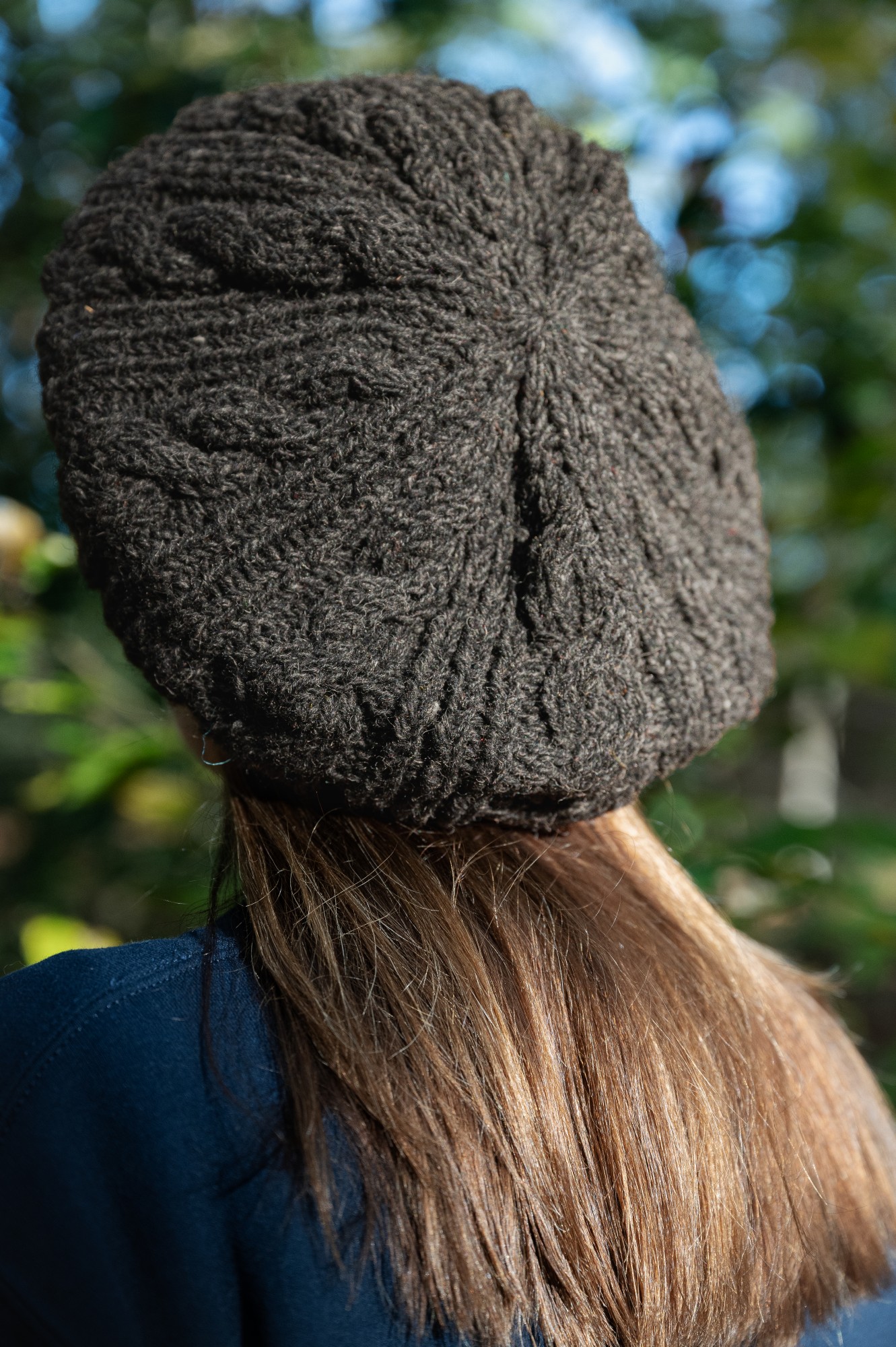 Strickbarett, schwarz günstig bestellen