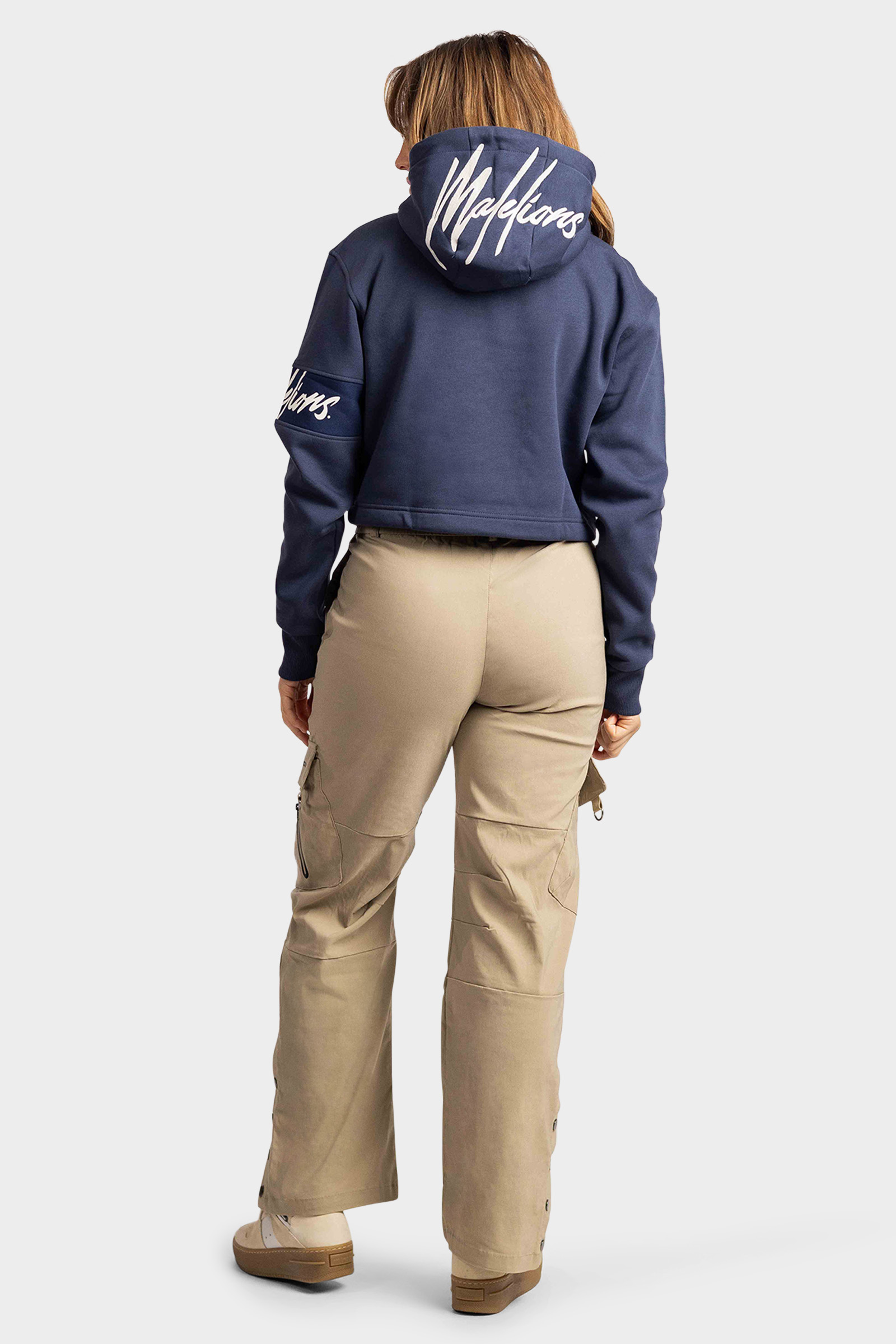 Off The Pitch Cargo Broek Dames Beige
