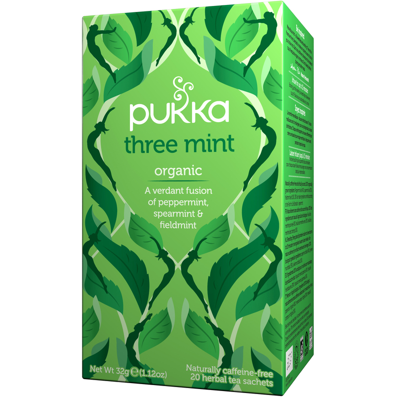 Pukka Tee Three Mint, Bio, 20 Stück