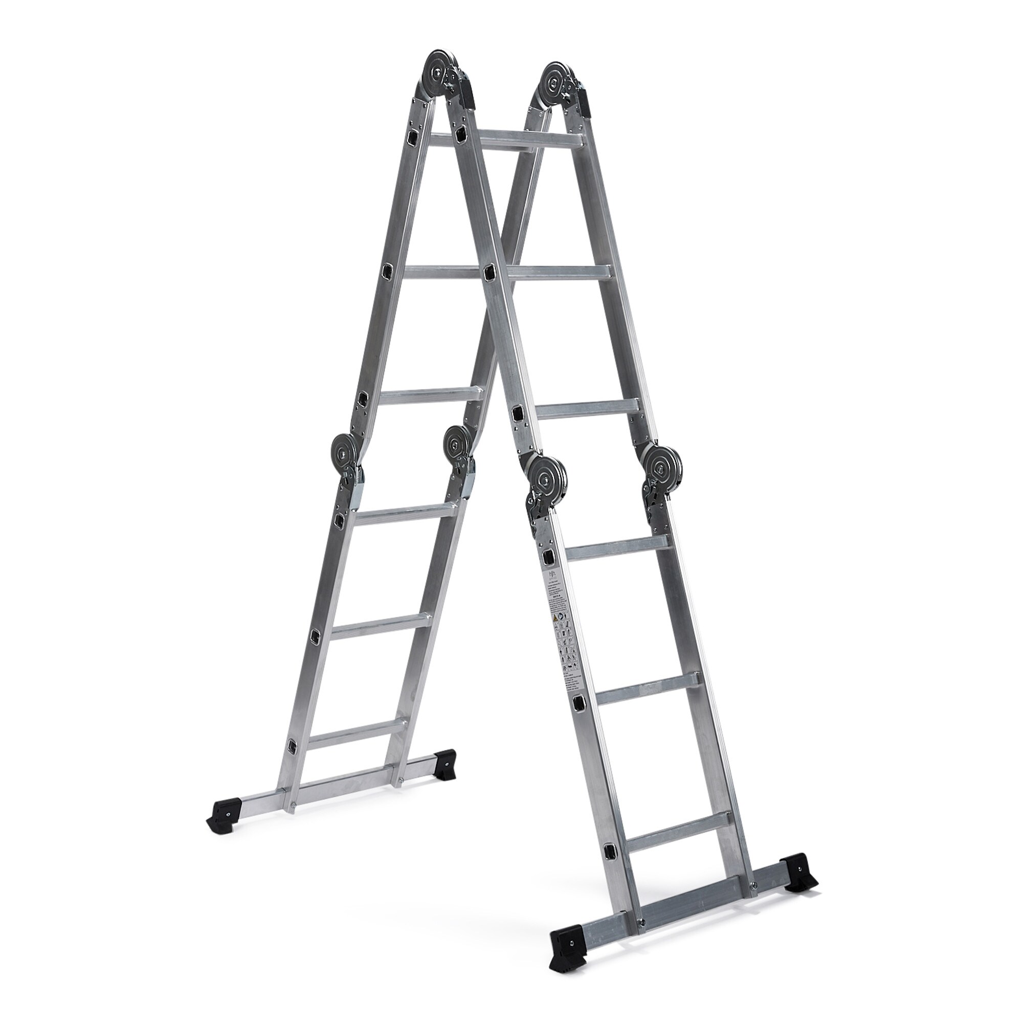 Klappleiter SOLID W3 Aluminium hjh OFFICE