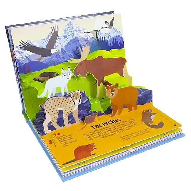 CARTOTHEQUE - MONTAGNE - LA NATURE EN POP-UP