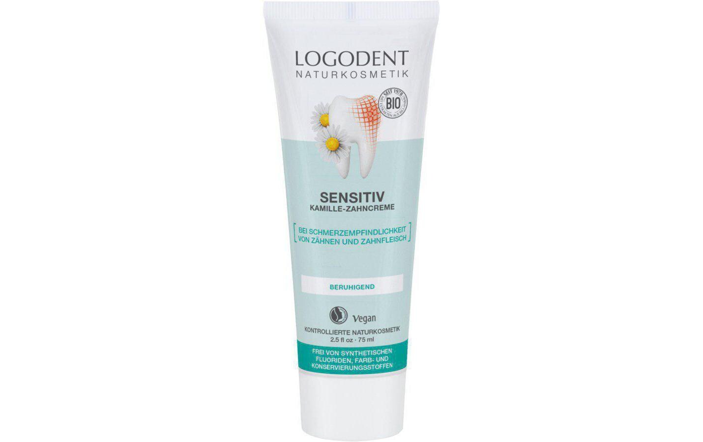 Zahncreme Sensitiv Kamille 75 mlExtra schonende Zahnreinigung