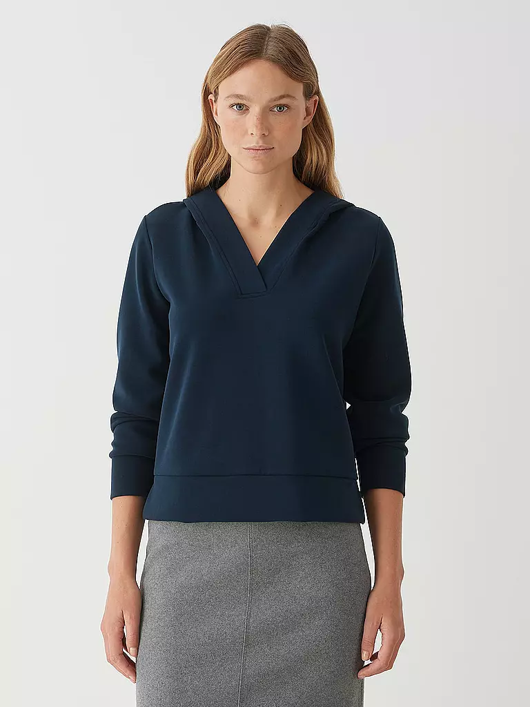 OPUS Kapuzensweater - Hoodie GERWA dunkelblau