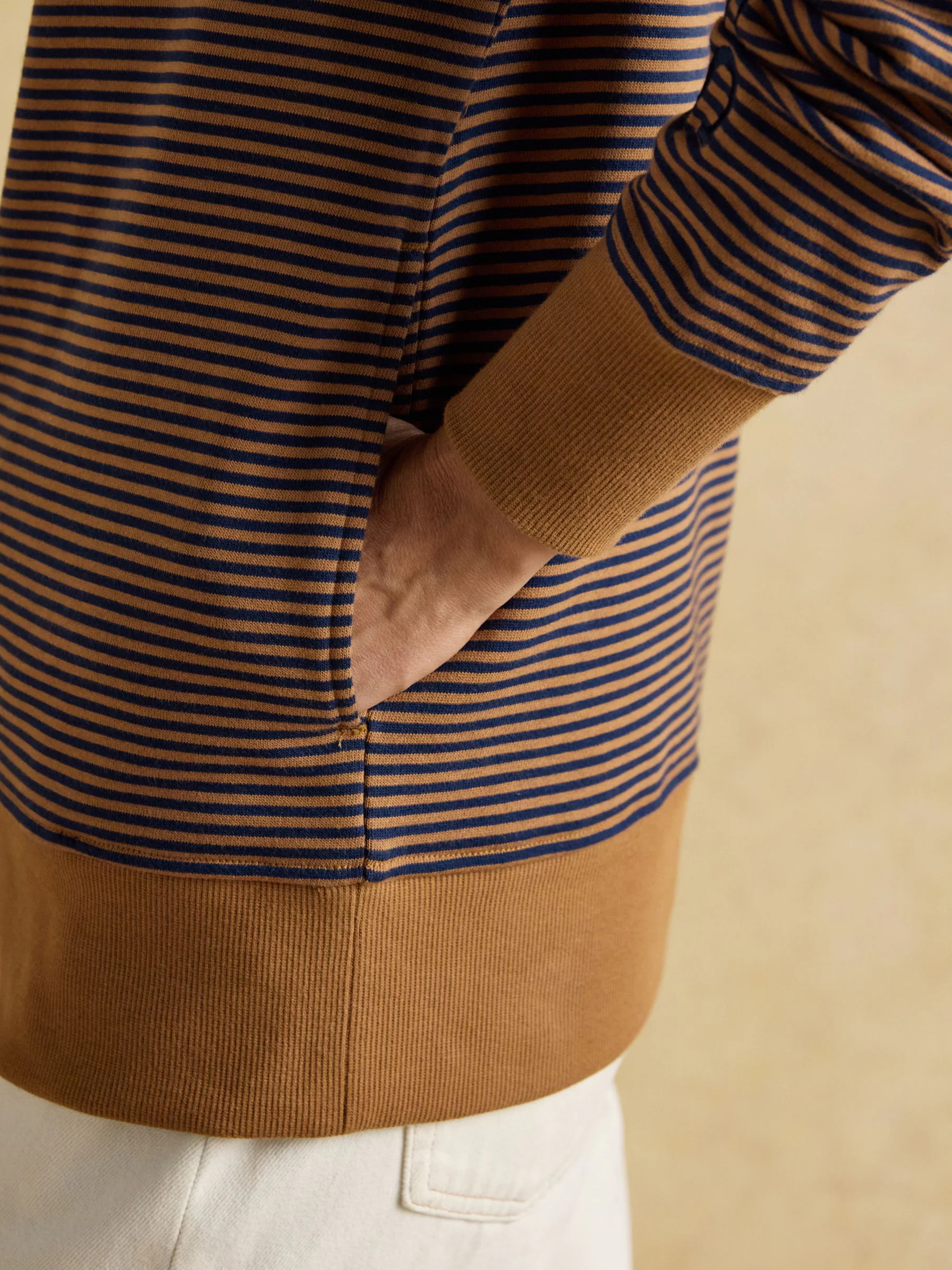 Joules Rushton Cotton Cowl Neck Hoodie
