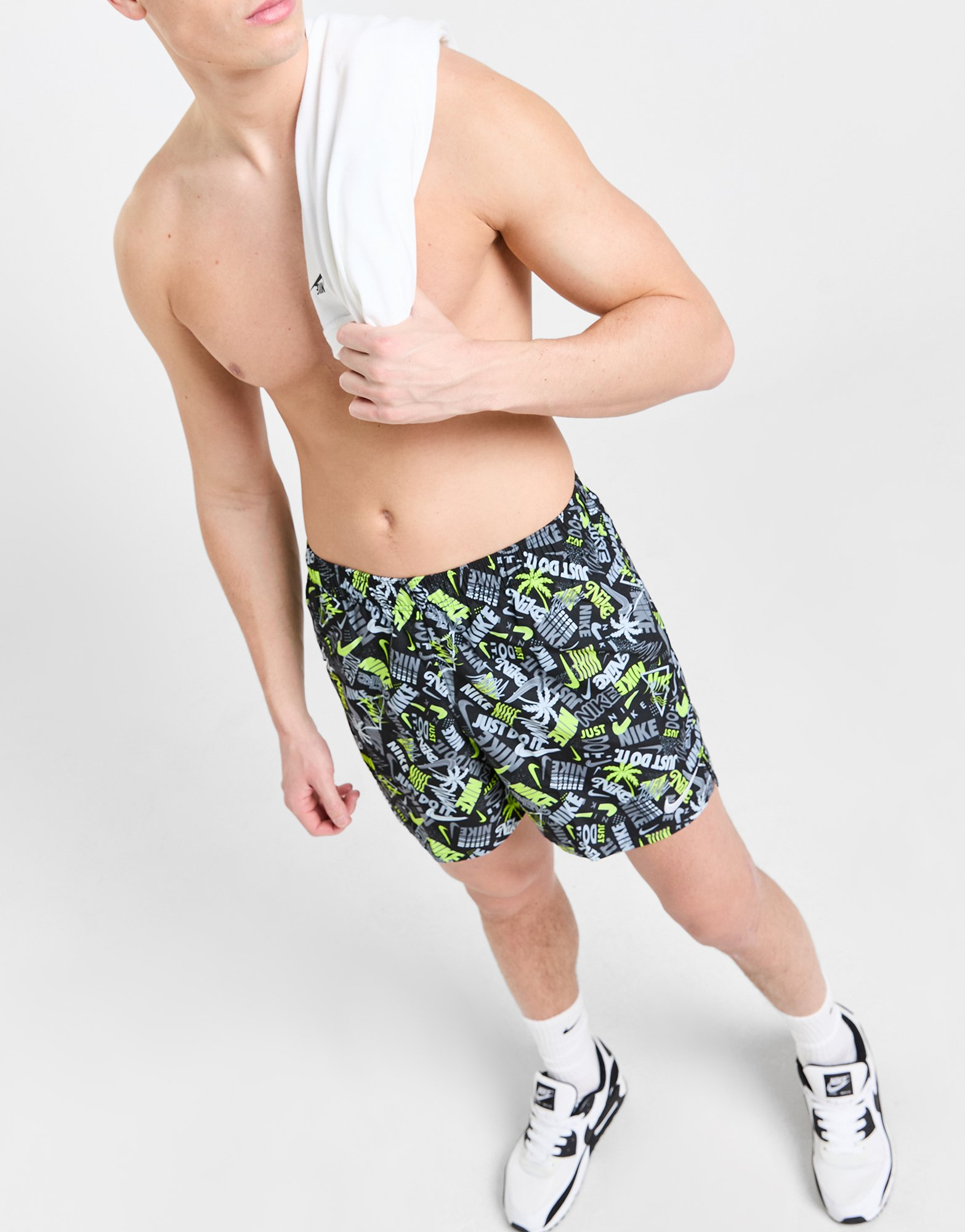Nike Short de bain Imprimé Happy Daze Homme