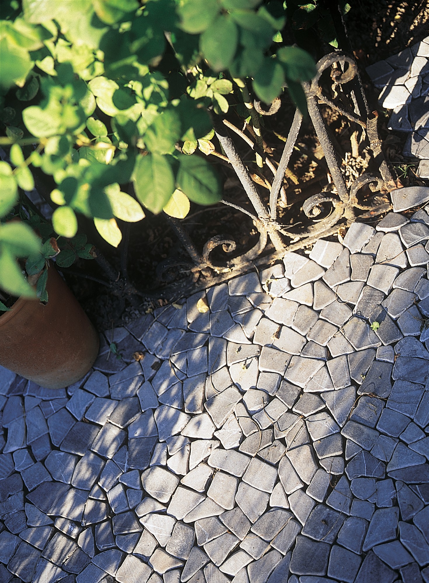 Naturstein Mosaik, dunkelgrau, 30, 5 cm x 30,5 cm, 1 m² günstig bestellen