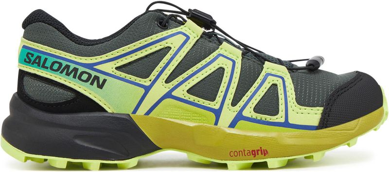 Salomon - Speedcross - Kinderschoenen - Groen - Rubberen Buitenzool