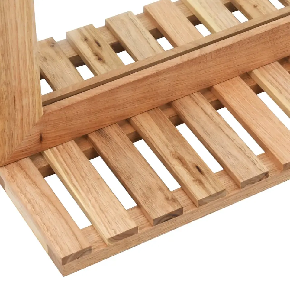vidaXL - Spiegel - Bruin - Hout