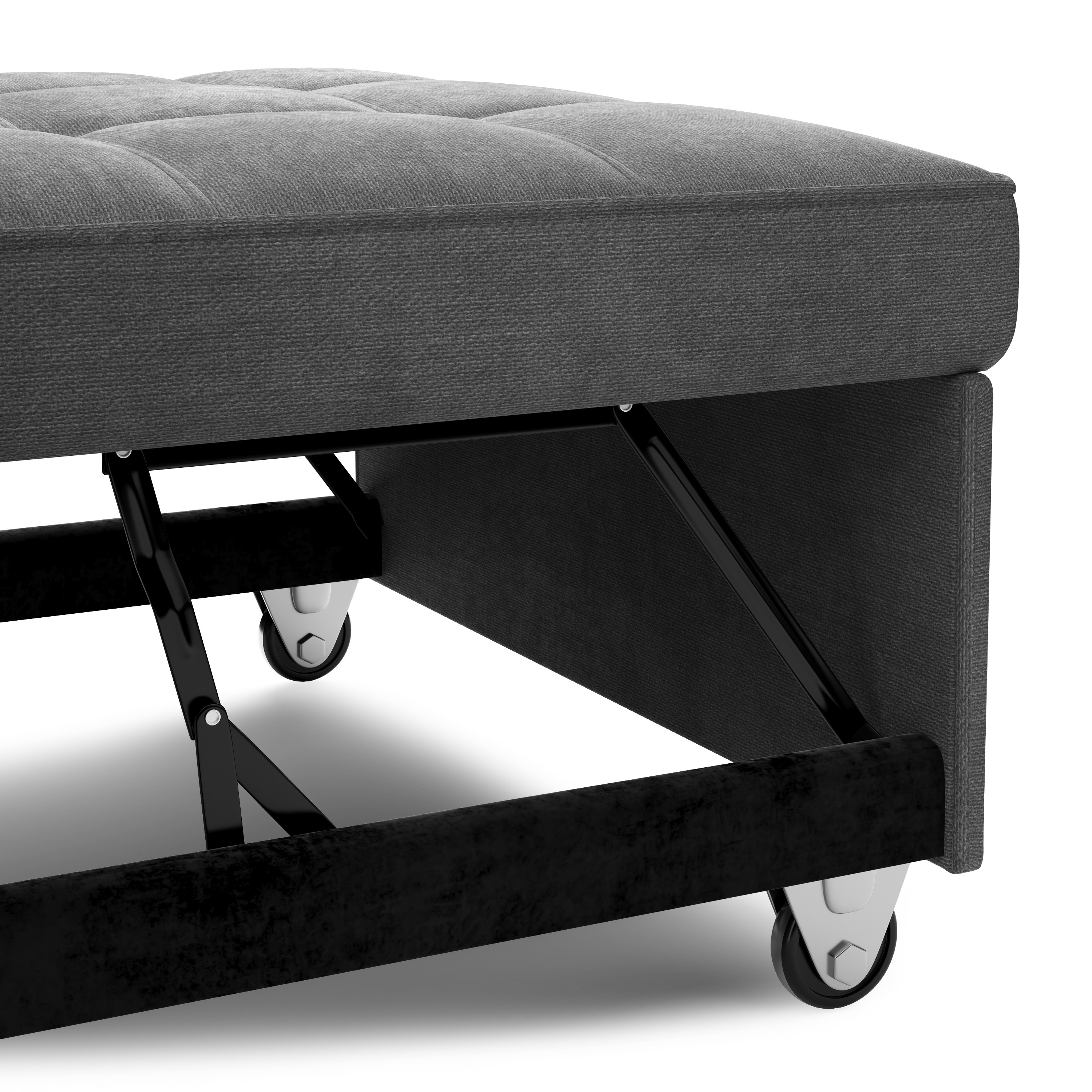 Sessel mit Schlaffunktion LINO grau