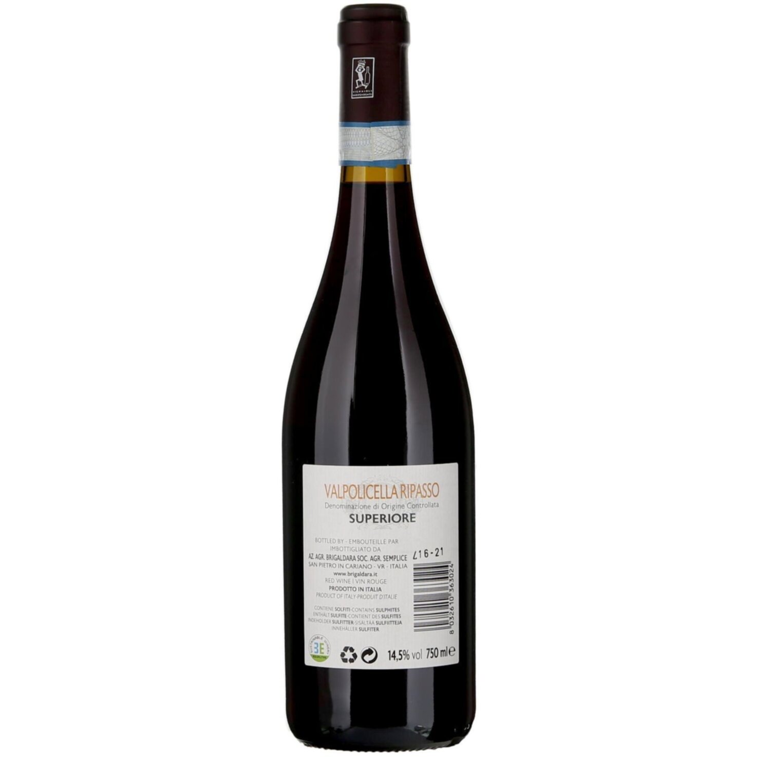 Ripasso della Valpolicella DOC Superiore Brigaldara -75cl