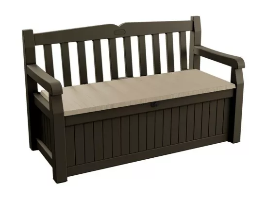 Banc de jardin extérieur avec coffre de rangement GardenBench Box