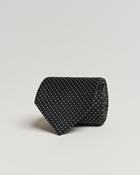 Amanda Christensen Micro Dot Classic Tie 8 cm Navy/White