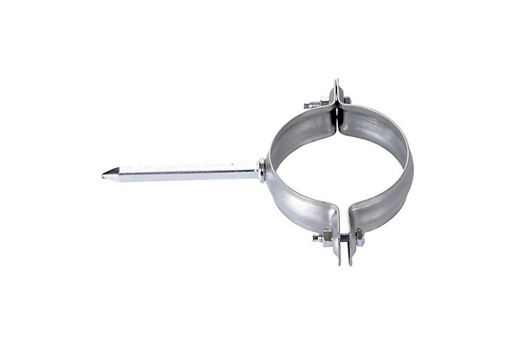 Collier à pointe Ø80 mm acier galvanisé