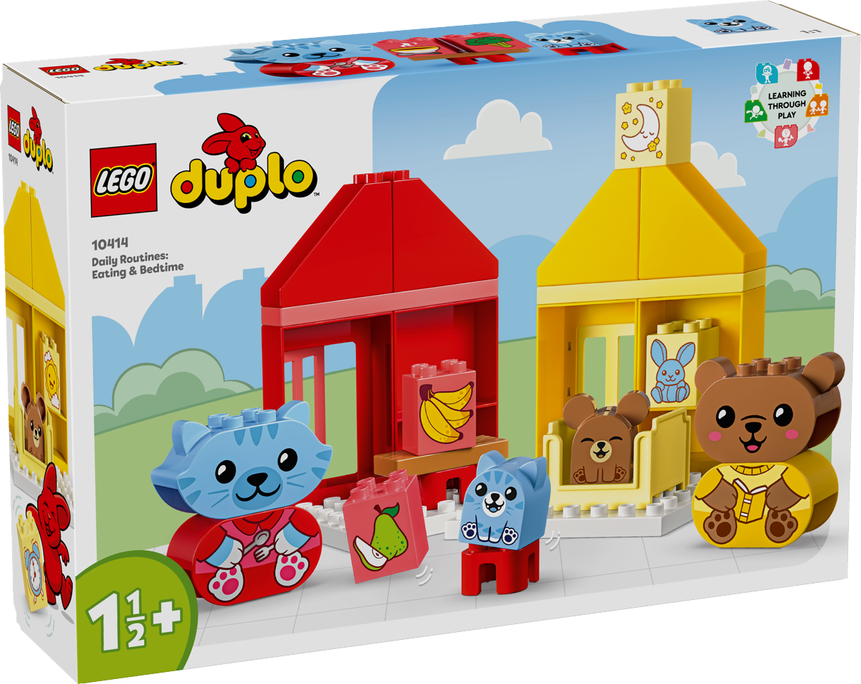 LEGO DUPLO - Dagligdagens rutiner: Spisetid og sengetid (10414)