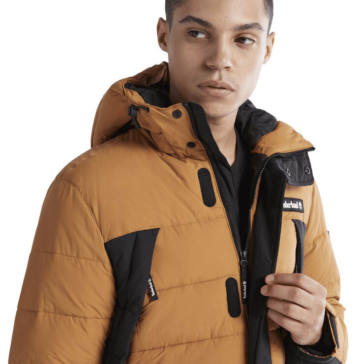 TIMBERLAND archive puffer jacket Wheat boot/black