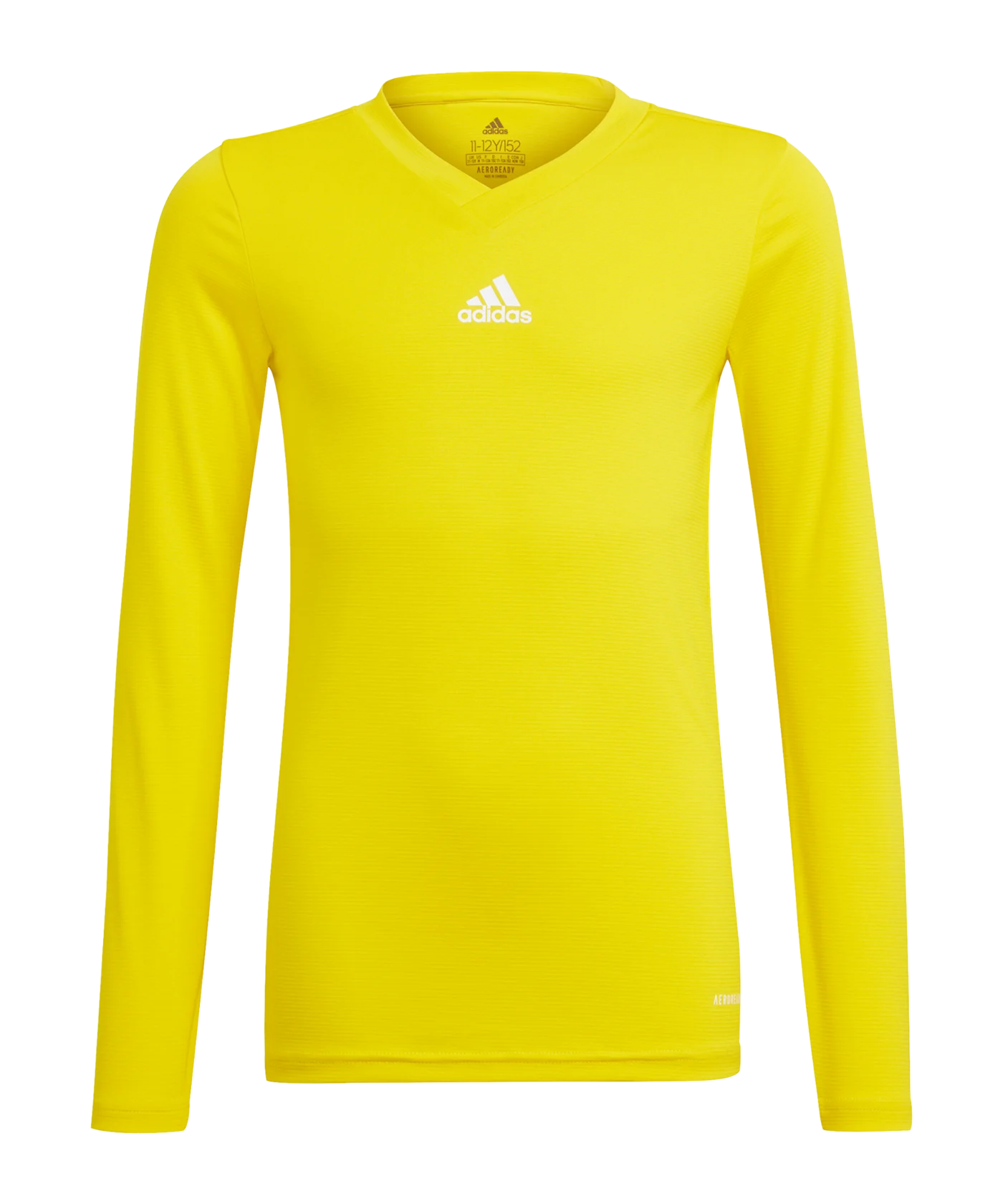 adidas Team Base Top langarm Kids Gelb