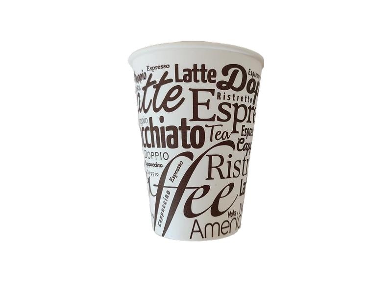 ELCO Einweg-Kaffeebecher Bistro 200 ml 50 Stück Einwegbecher für den Kaffee unterwegs