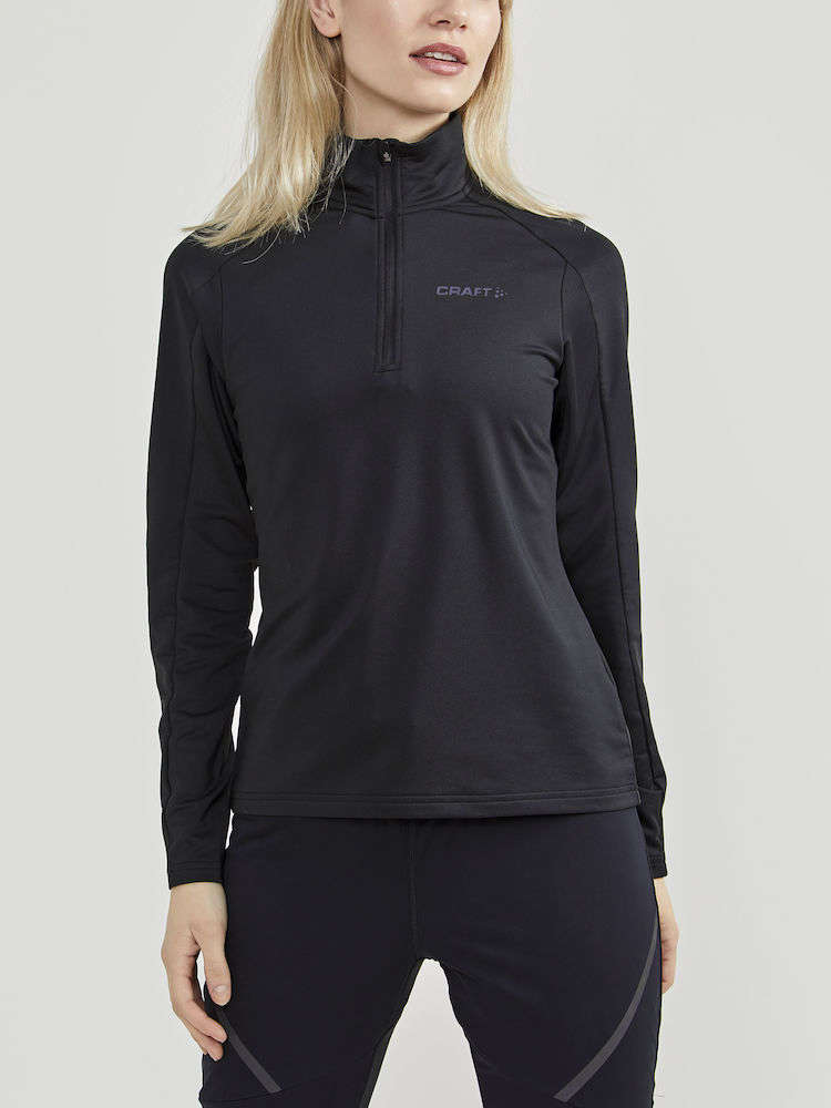 Craft CORE Gain Midlayer Lange Mouwen Zwart Dames