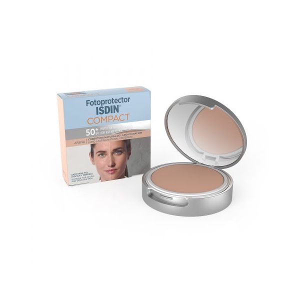 Isdin Pó Compacto SPF50  Tom Areia 10g