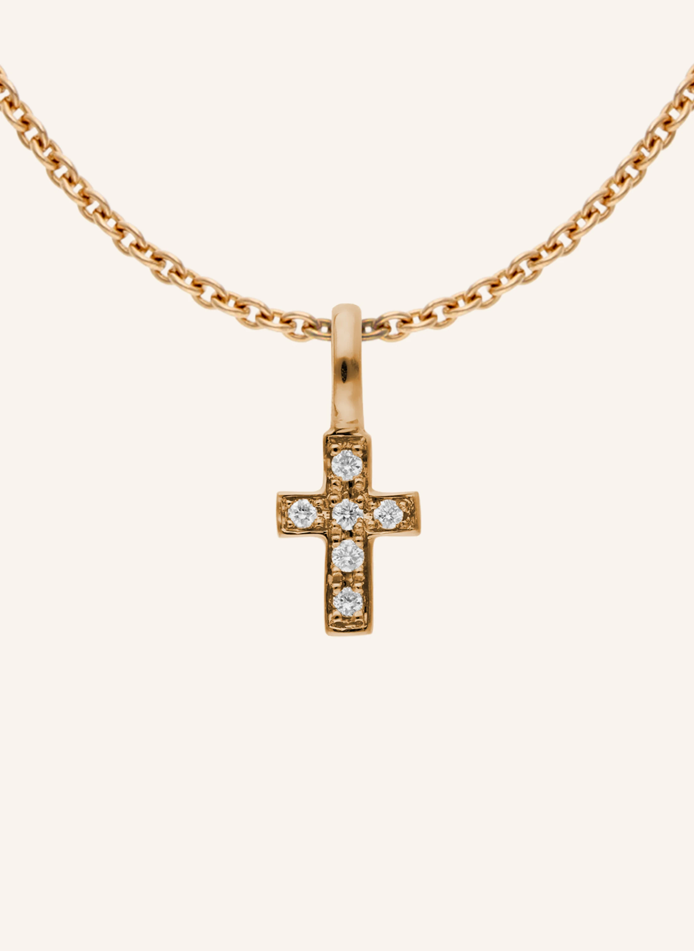 CADA Kette TINY TURIN CROSS