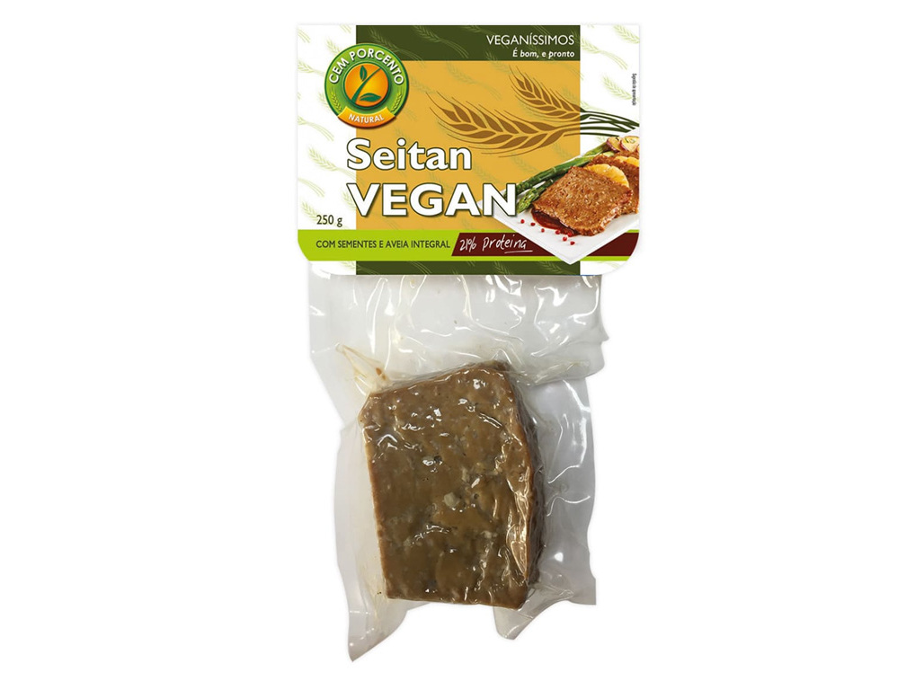 SEITAN CEM PORCENTO SEMENTES 250G