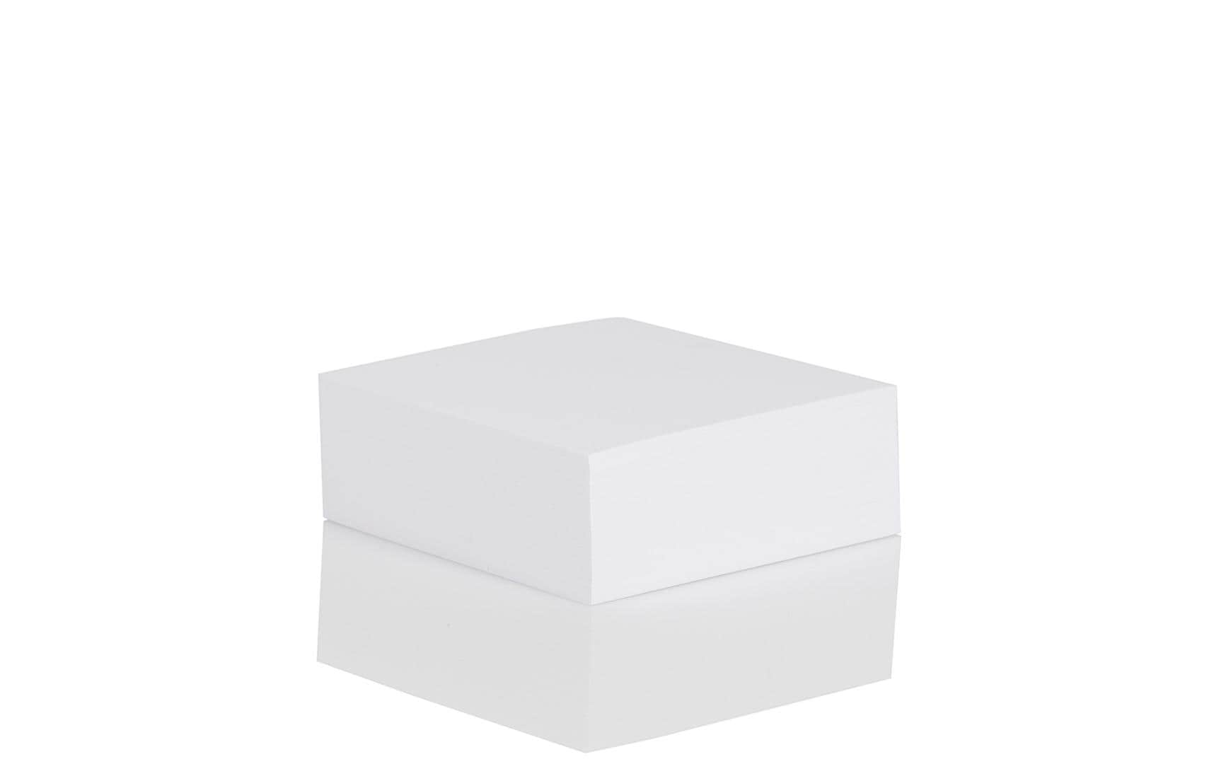 Notizzettel Nachfüllpack 9.5 x 9.5 cm, 250 Blatt, WeissHaftzettel Block perfekt fürs Büro