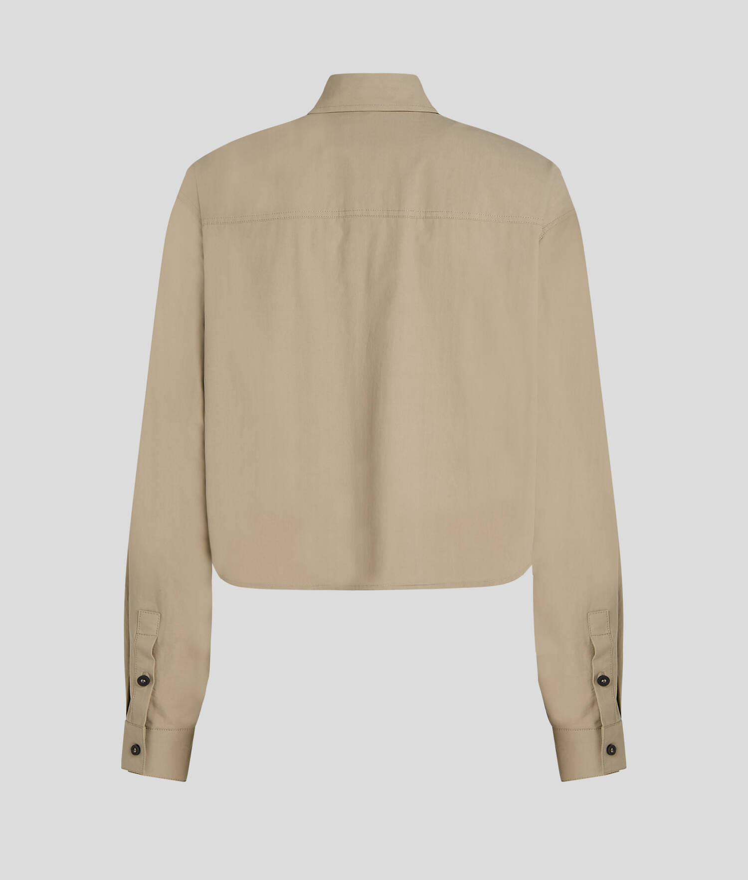 CHEMISE BOXY AU STYLE UTILITAIRE - Taupe du désert