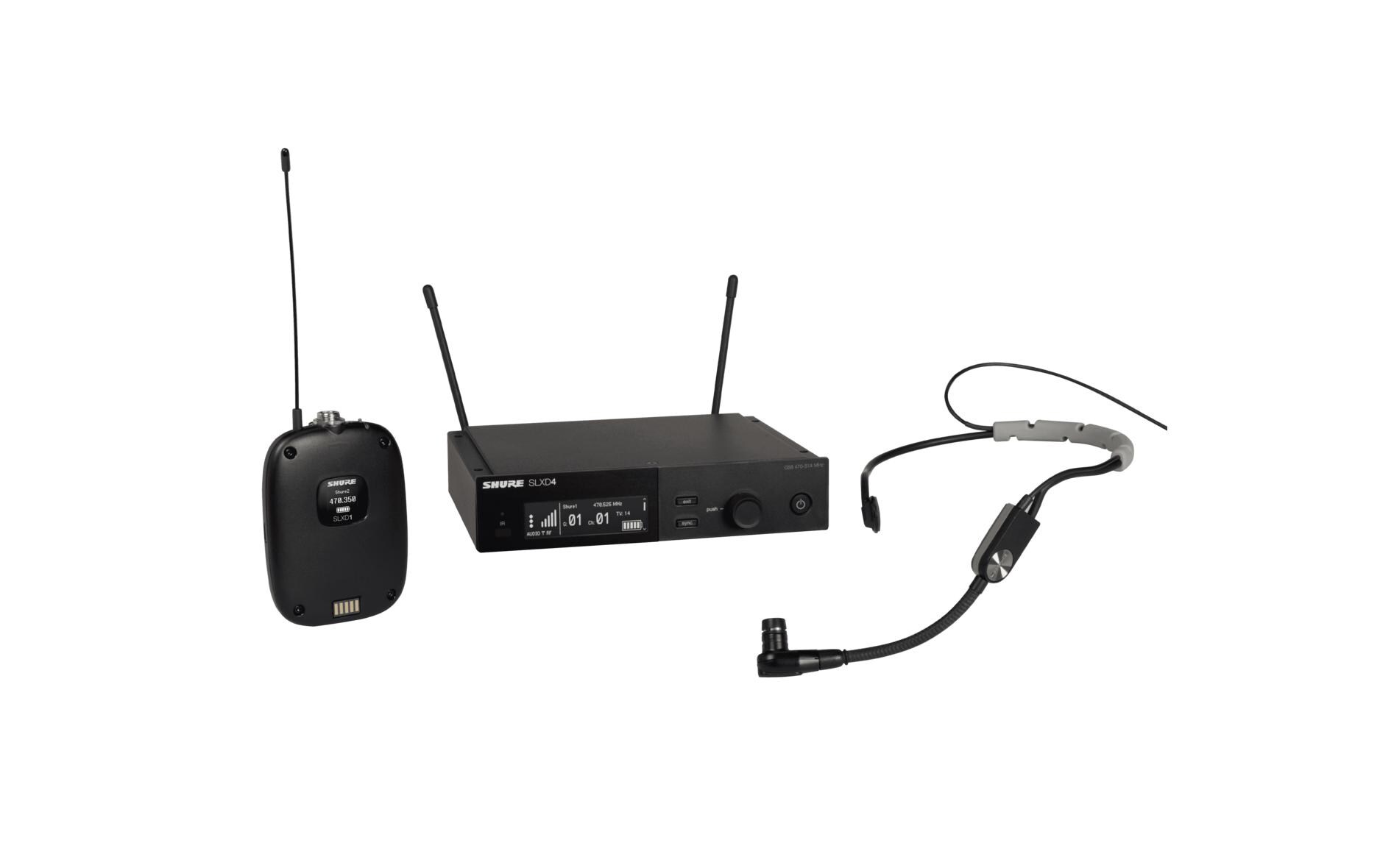 Funksystem SLXD14E/SM35-J53<br>Taschensender mit Headset