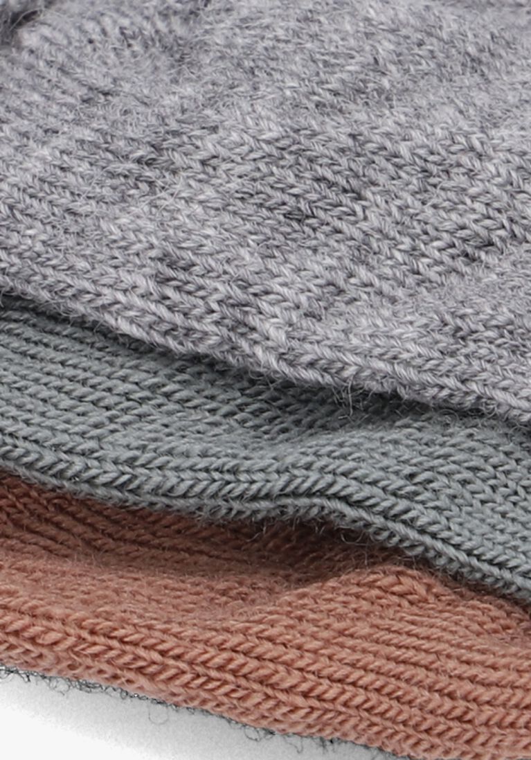 MP DENMARK cognac mp denmark sokken wool rib baby 3 pack