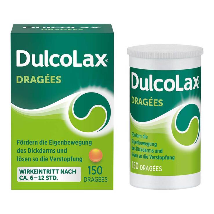 Dulcolax Dragees 5 mg magensaftresistent Tabletten , 150 St