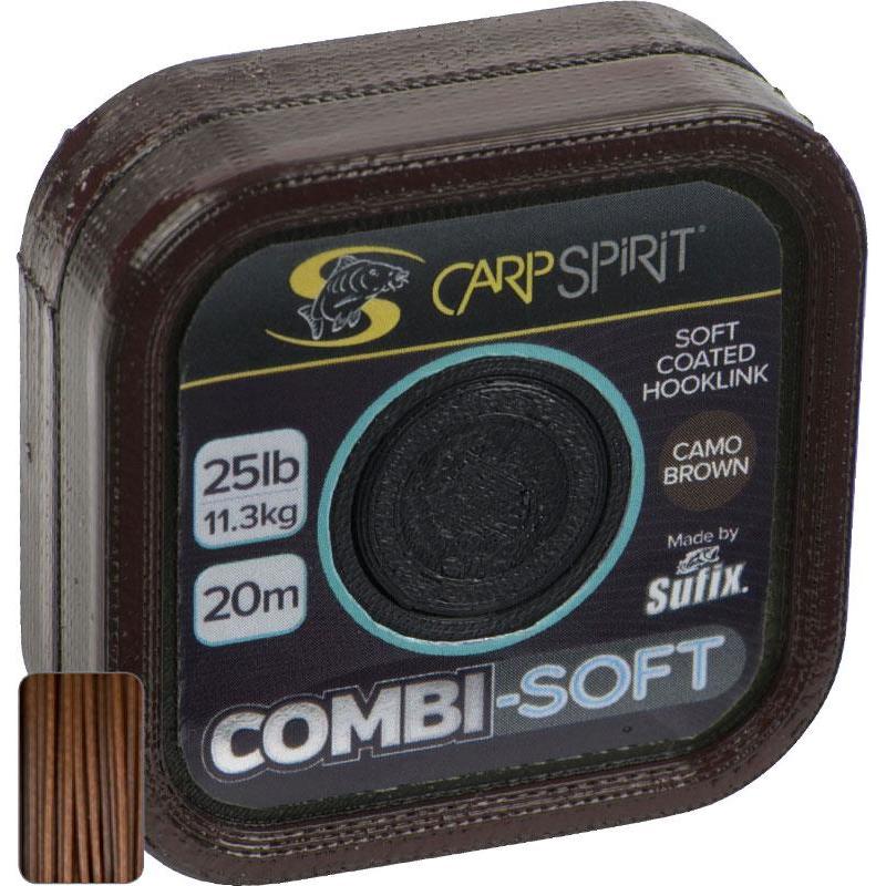 Tresse A Bas De Ligne Carp Spirit Combi Soft Brown - 20M