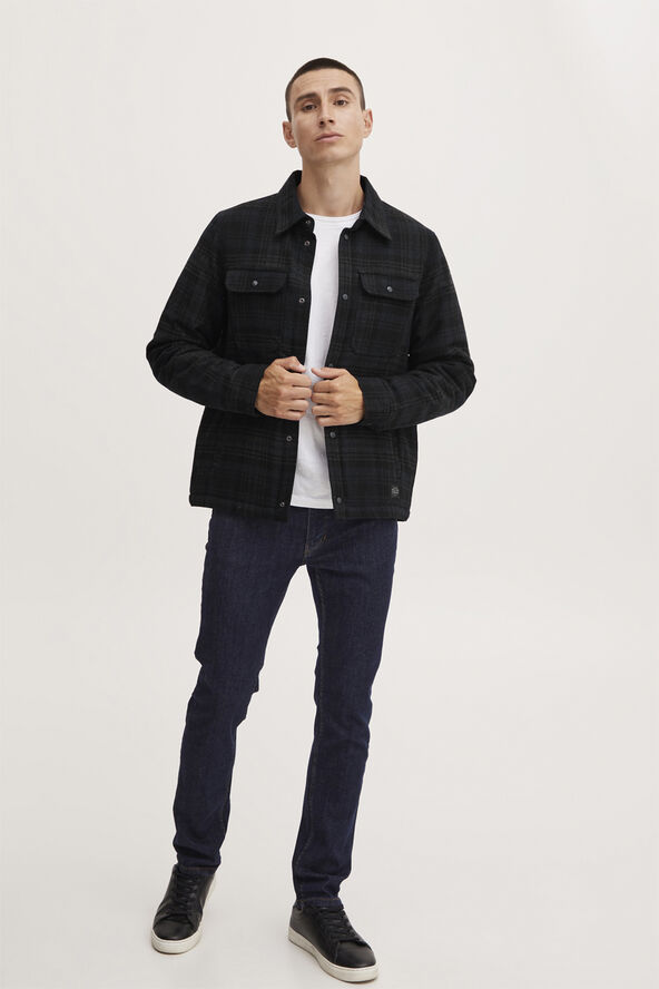 Casual Friday CFORTIZ wool mix jacket Dark navy