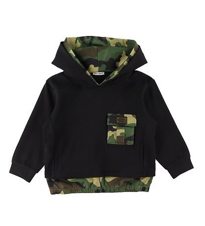 Dolce & Gabbana H?ttetr?je - Reborn To Live - Sort/Camouflage