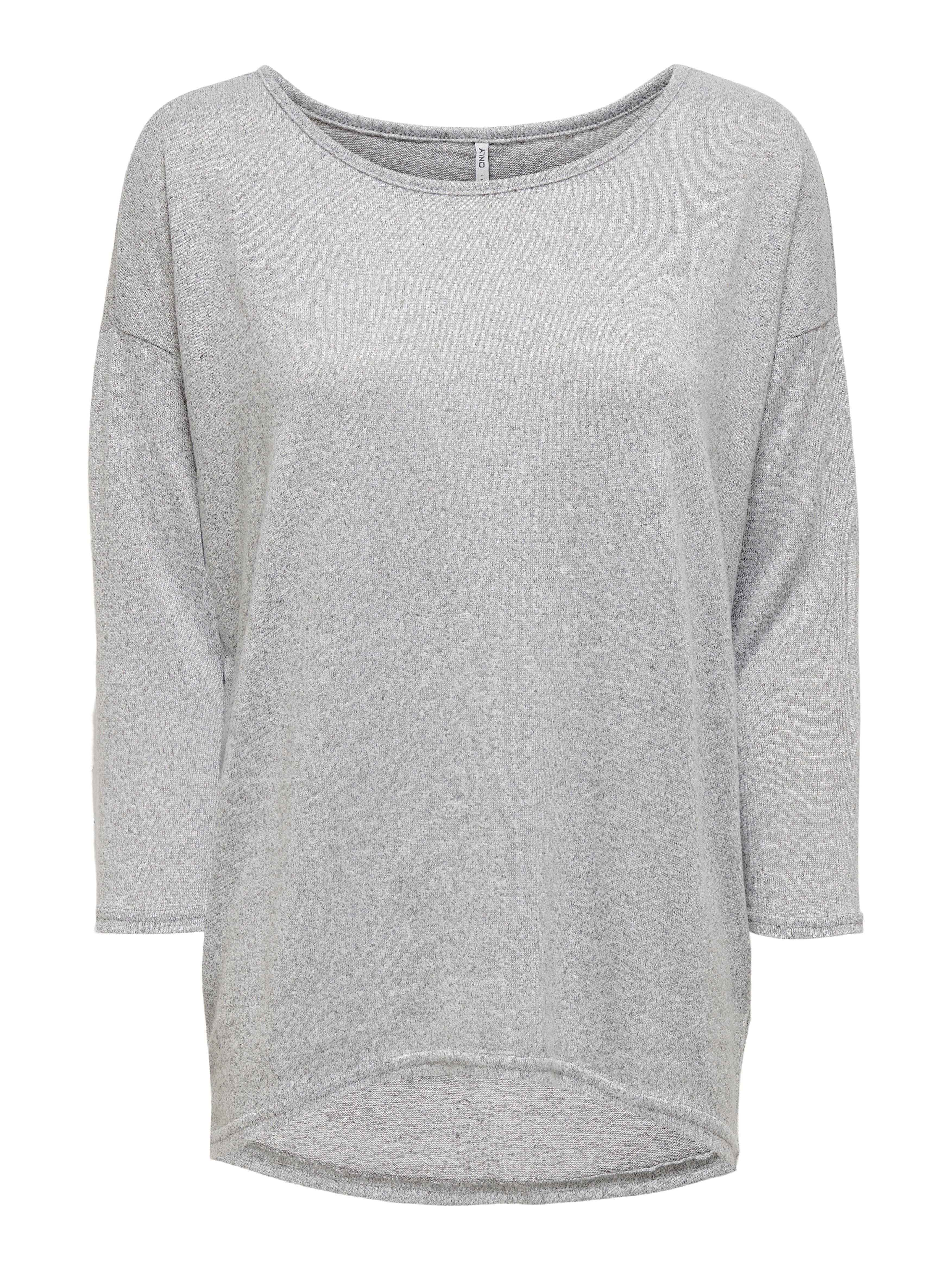 ONLELCOS Top Light Grey Melange