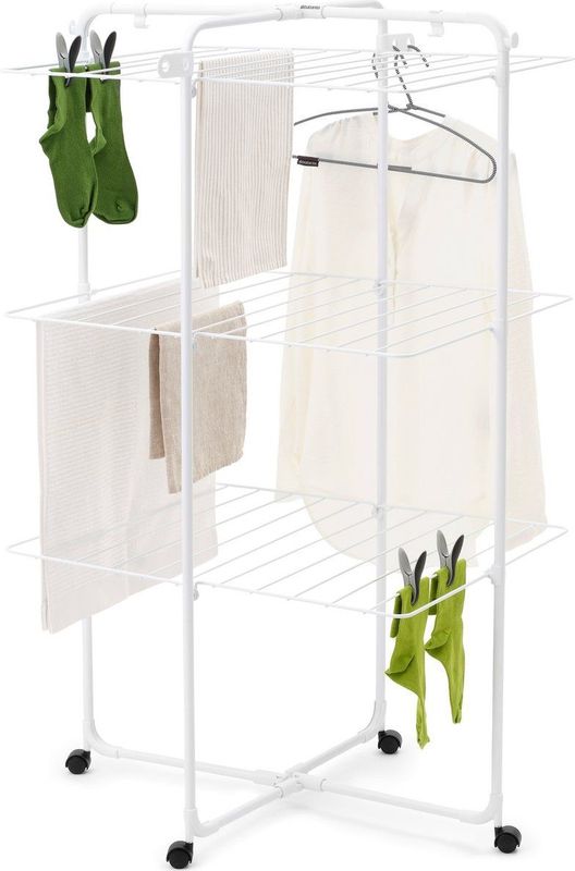 Brabantia - HangOn - Inklapbaar Wasrek - Wit - 23 m