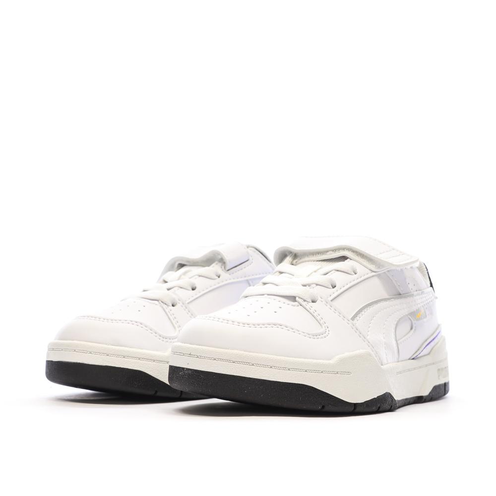Puma Baskets Blanches/Noires Garçon Puma Slipstream