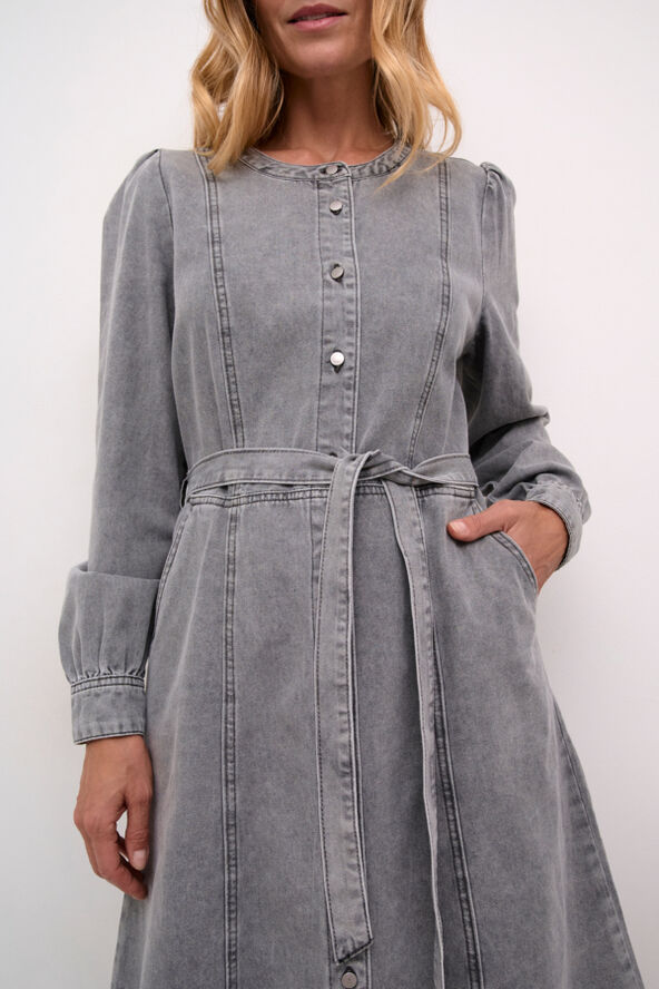 Cream CRRuth Denim Dress Michigan medium grey denim