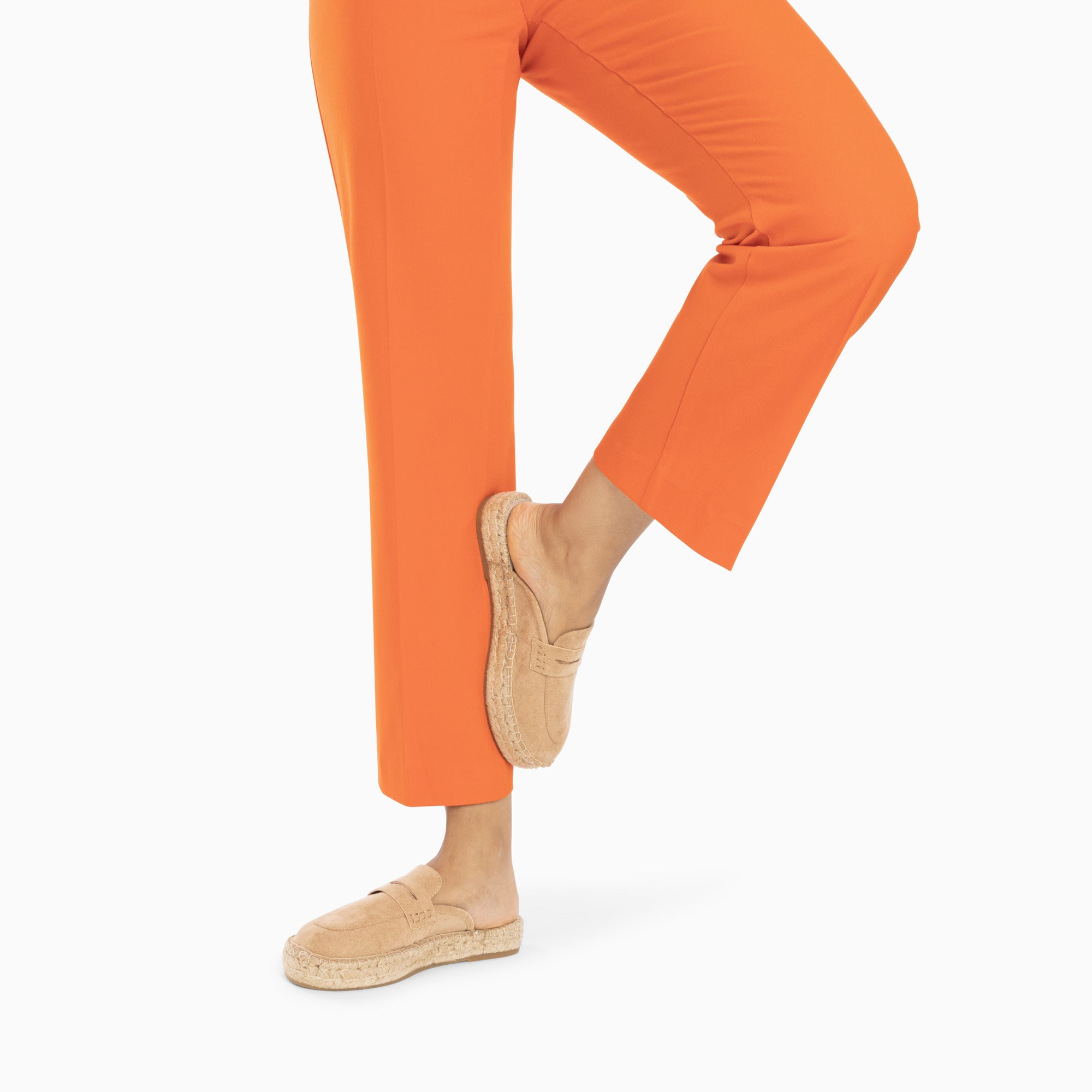 Mules-Mules Claudie beiges à semelle espadrille