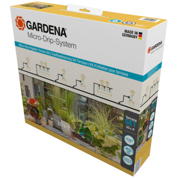 Gardena Micro Drip Bewatering Terras Set voor 30 planten